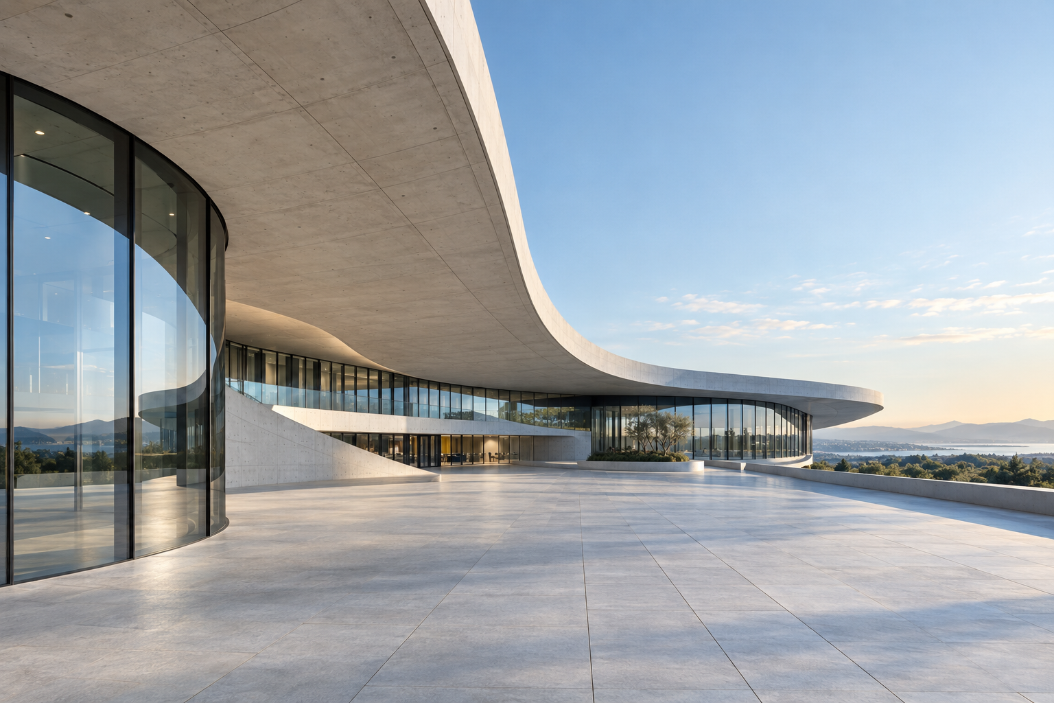 Illustrative contemporary business architecture